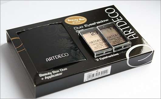 ARTDECO Beauty Box Duo Eyeshadow Set mit Mini Applikator, Farben: 29 und 17 