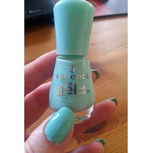 essence the gel nail polish, Farbe: 40 play with my mint