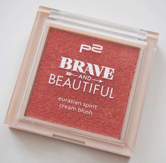 p2 Brave and Beautiful eurasian spirit cream blush, Farbe: 020 furious peach (LE)