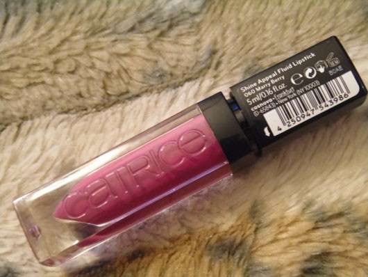 Catrice Shine Appeal Fluid Lipstick, Farbe: 060 Marry Berry
