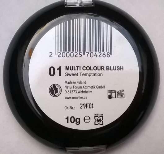Terra Naturi Multi Colour Blush, Farbe: 01 Sweet Temptation (LE)