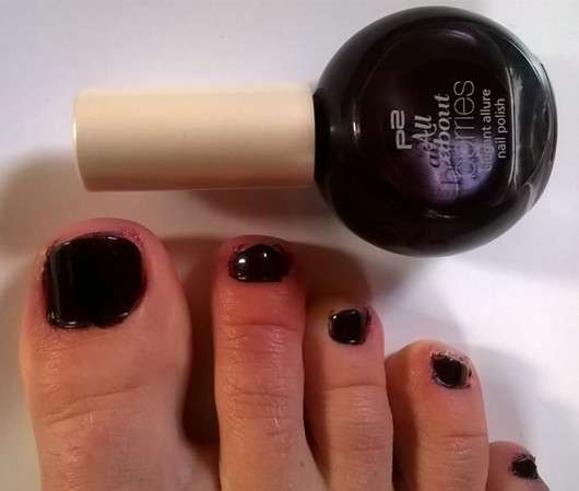 p2 all about berries elegant allure nail polish, Farbe: 080 plum passion (LE)