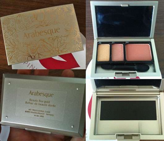 Arabesque Bestückte Beauty Box