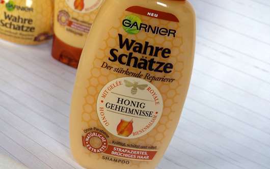 Garnier Wahre Schätze Der stärkende Reparierer Shampoo Honig-Geheimnisse