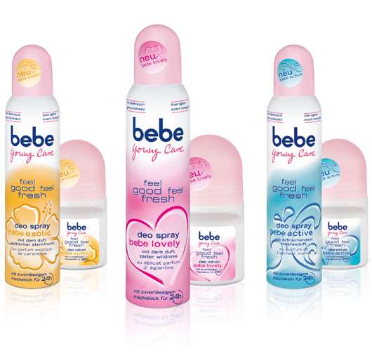 feel good feel fresh Deos von bebe Young Care