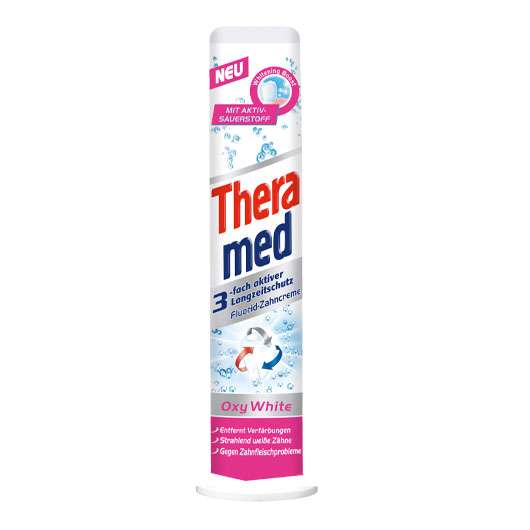 Theramed OxyWhite im Spender