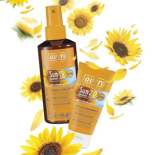Sonnenschutzserie Sun sensitiv von lavera, Quelle: laverana GmbH