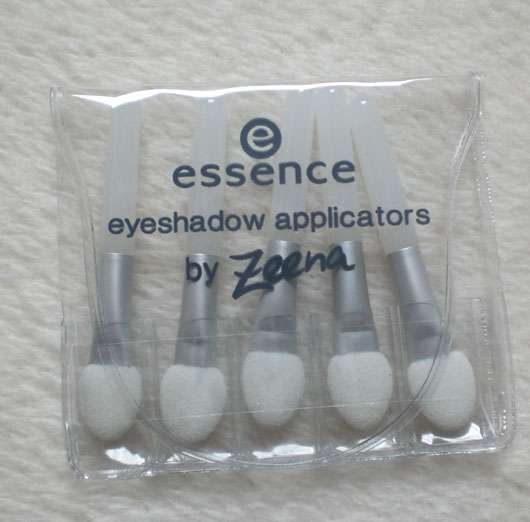 essence eyeshadow applicators by Zeena
