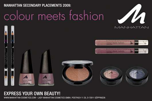 COLOUR MEETS FASHION mit MANHATTAN COSMETICS