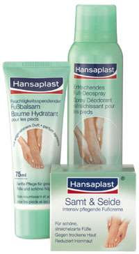 Hansaplast Fußpflege - Das Beautyprogramm für die Füße, Quelle: Hansaplast