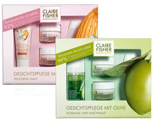 Praktische Probiersets von Claire Fisher