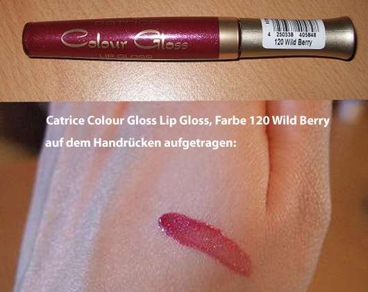Catrice Colour Gloss Lip Gloss, Farbe 120 Wild Berry