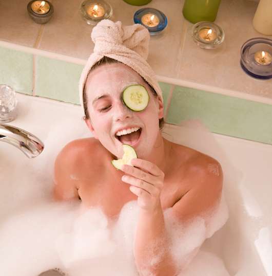 Ein Wellnesstag Zu Hause Pinkmelon
