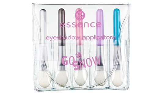essence go snow eyeshadow applicators, Quelle: cosnova GmbH