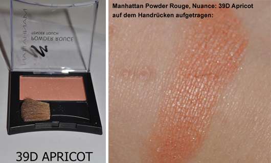 Manhattan Powder Rouge, Nuance: 39D Apricot