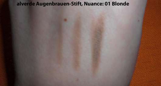 Test Augenbrauenstift Puder Creme Alverde Augenbrauen Stift Nuance 01 Blonde Testbericht Von Himbeerchen