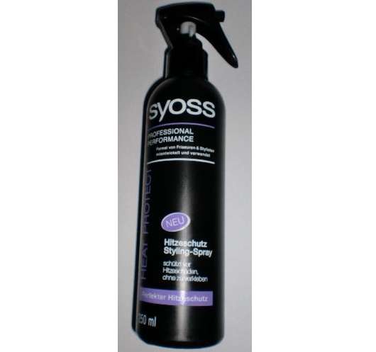 Test Hitzeschutzprodukte Syoss Hitzeschutz Styling Spray Testbericht Von Cat