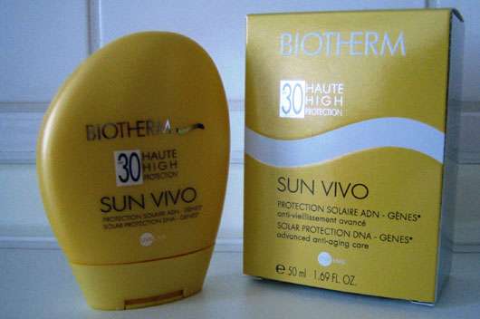 Biotherm Sun Vivo SPF 30 – High-Tech-Sonnenschutz für Gesicht und Dekolleté