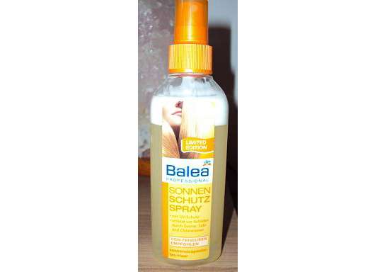 Test Hitzeschutzprodukte Ich Hab Die Haare Schon Balea Professional Sonnenschutz Spray Testbericht Von Brainiac1987