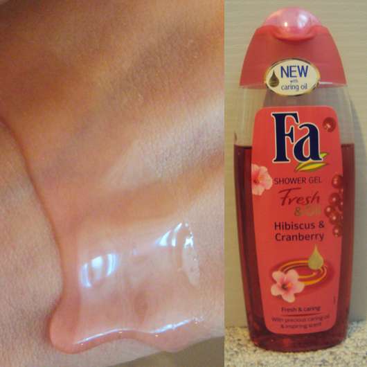Fa Shower Gel Fresh & Oil Hibiscus & Cranberry