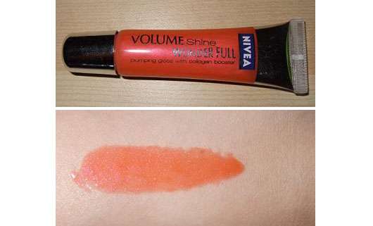 Nivea Volume Shine Wonder Full Plumping Gloss With Collagen Booster, Farbe: Coral