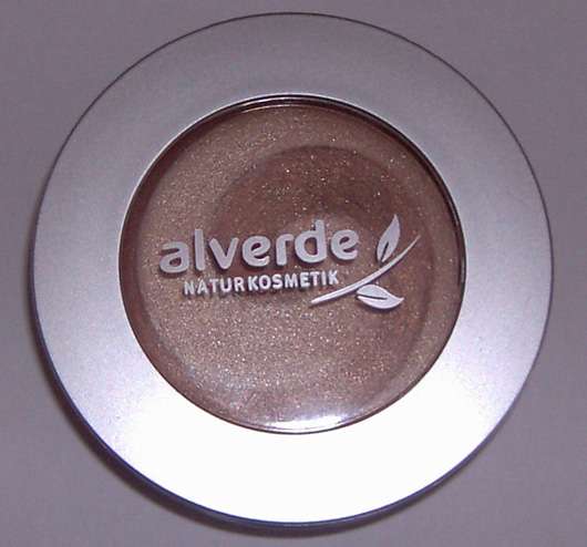 alverde Cremelidschatten, Farbe: 06 Golden Brown (mit Tigerauge)