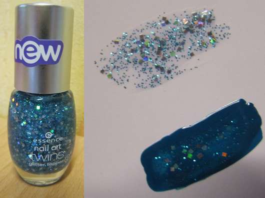 essence nail art twins glitter topper, Farbe: 03 clyde 