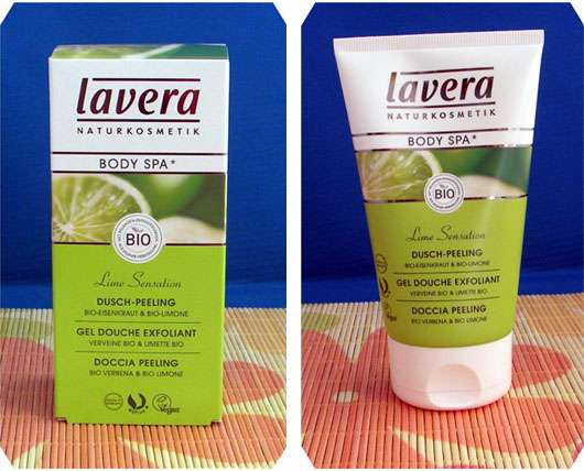 Lavera Body Spa Lime Sensation Duschpeeling mit Bio-Eisenkraut & Bio-Limone