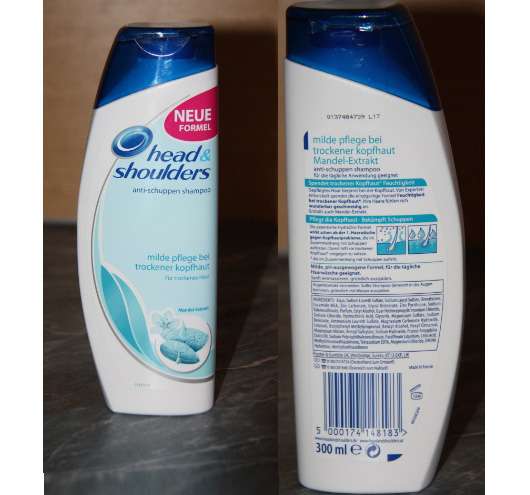 head&shoulder anti-schuppen shampoo „Mandel Extrakt“