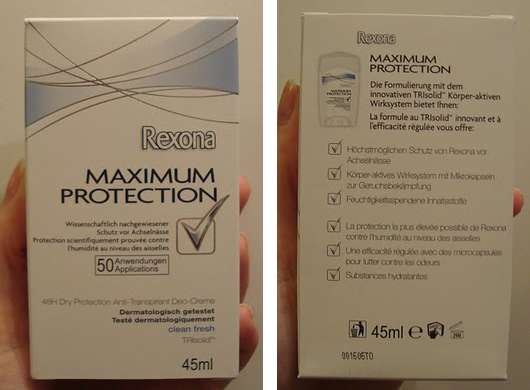 Rexona Maximum Protection Deo-Creme