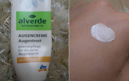 Test Augenpflege Alverde Augencreme Augentrost Fur Jede Haut Testbericht Von Annamirl