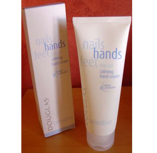 Douglas nails hands feet first aid calming hand cream sensitive