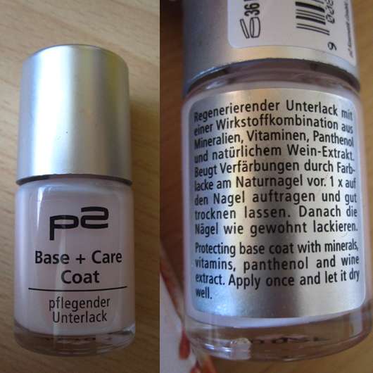 p2 Base + Care Coat pflegender Unterlack