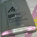 Manhattan Pro Mat Top Coat Matt-Effekt Lack