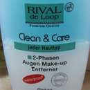 Rival de Loop Clean & Care 2 Phasen Augen Make-up Entferner