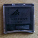 Manhattan Mat Effect Eyeshadow, Farbe: 1010N Mat Black