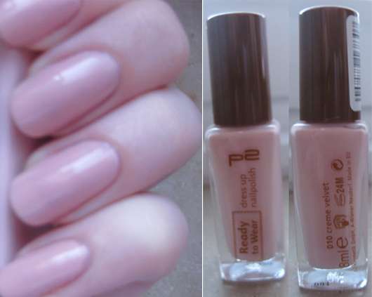 p2 dress up nailpolish, Farbe: 010 creme velvet (aus der Ready to Wear LE)