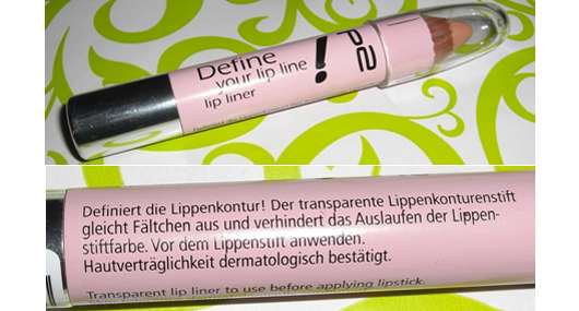 p2 define your lip line! lipliner