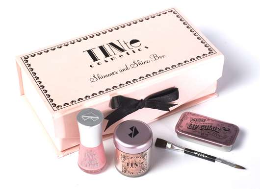 5 x 1 TINte Cosmetics Shimmer & Shine Box zu gewinnen