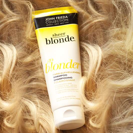 John Frieda Collection Sheer Blonde „go blonder“ Farbaufhellendes Shampoo 