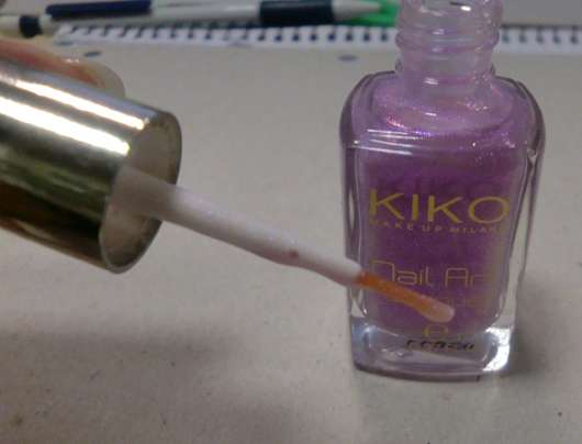 KIKO Nagellack, Farbe: 309 Amethyst Art (aus der Gold Christmas LE)