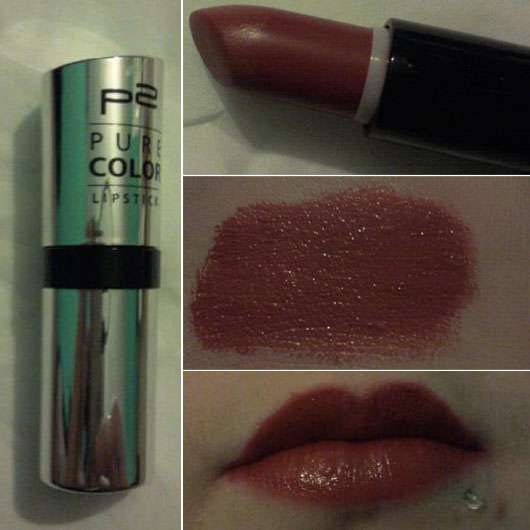 Test Lippenstift P2 Pure Color Lipstick Farbe 090 Red Square Testbericht Von Knuffy