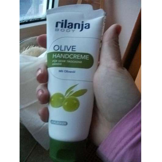 Test Handpflege Rilanja Body Olive Handcreme Fur Sehr Trockene Hande Testbericht Von Kleinejana