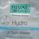 Rival de Loop Hydro Tuch-Maske mit Avocadoöl & Cupuacubutter