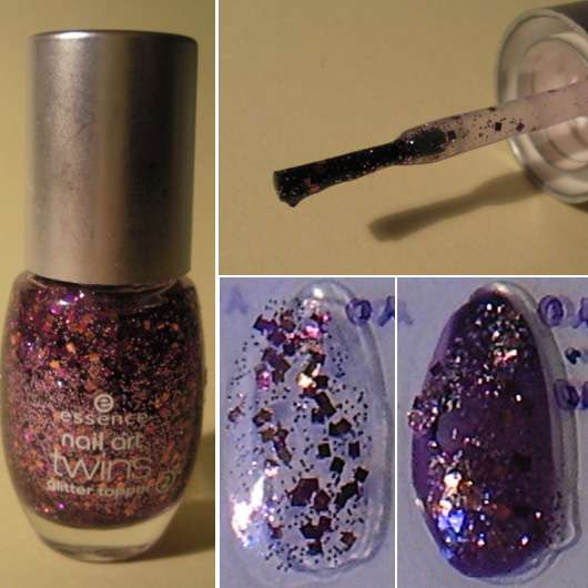 essence nail art twins glitter topper, Farbe: 01 Louise