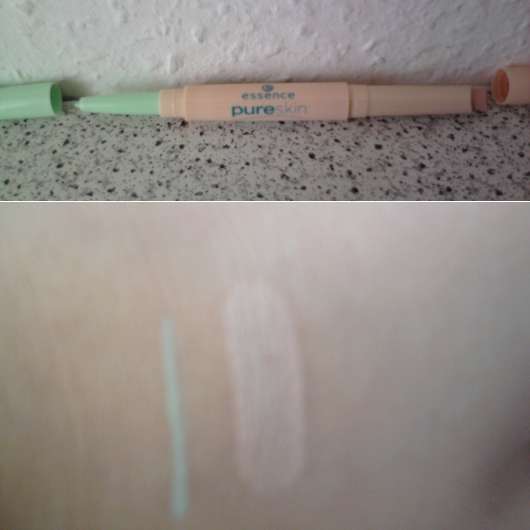 essence pure skin 2in1 anti-spot coverstick pen, Farbe: 03 nude