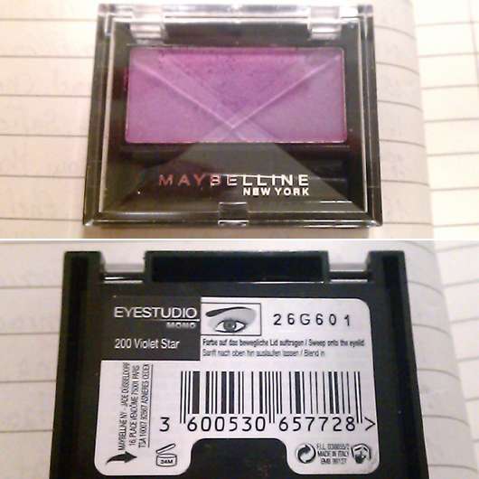 Fard à Paupières Mono Maybelline Eyestudio - Poudre Compacte, Longue Tenue, Plusieurs Teintes Dispo