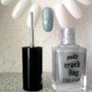 p2 crackling top coat, Farbe: 020 silver blast