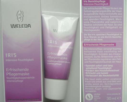 Weleda Iris Erfrischende Pflegemaske