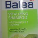Balea Vitalizing Shampoo „Lemongras + Ingwer“
